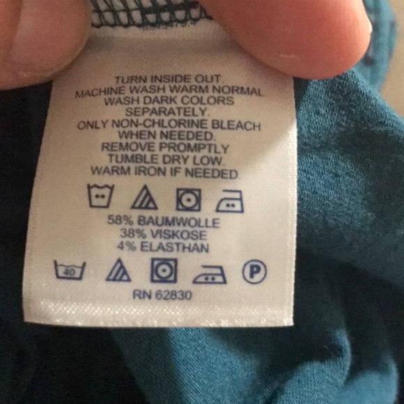 Lands' End Floral V Neck Dress - Picture 8 of 8